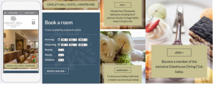 oakley hall hotel mobile website
