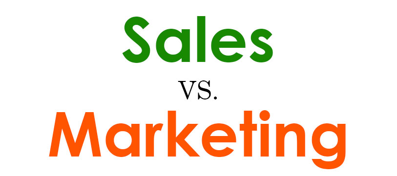 sale vs marketing