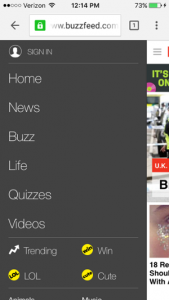 buzzfeed mobile site 2